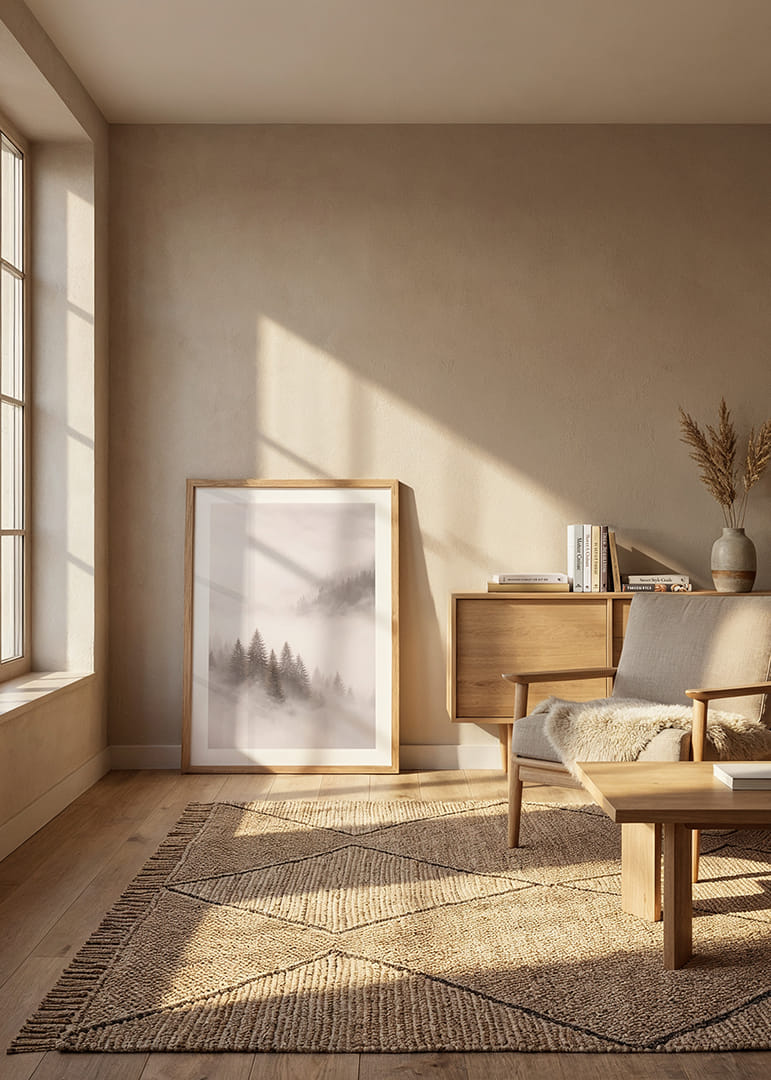 Les sapins enveloppés de brume créent une atmosphère onirique.-12