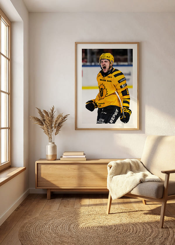 Poster Oliver Okuliar Skellefteå AIK 2025 crossfade