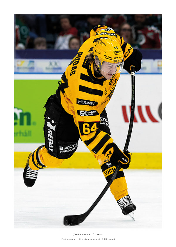 Poster Jonathan Pudas Skellefteå AIK 2026