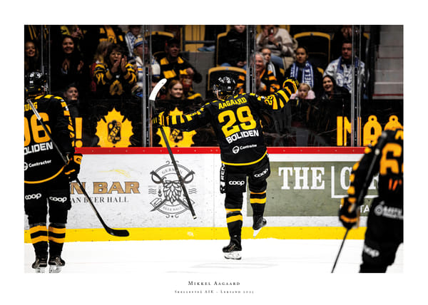 Poster Mikkel Aagaard Skellefteå AIK 2025 No1