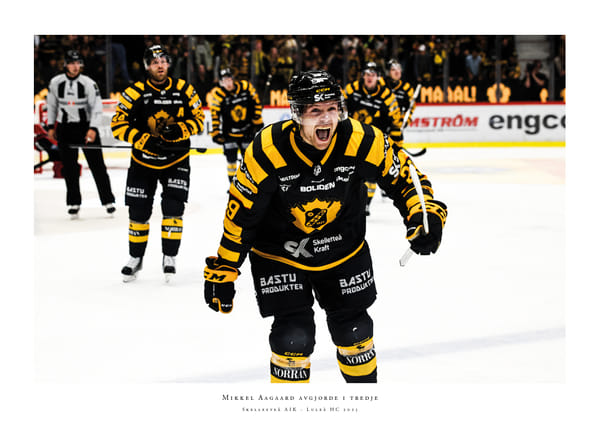 Poster Mikkel Aagaard Skellefteå AIK 2025 No2