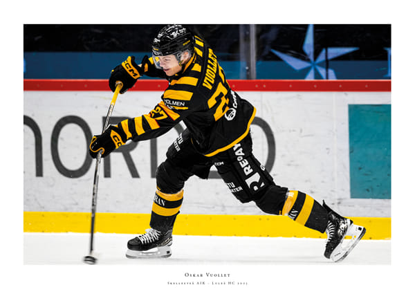 Poster Oskar Vuollet Skellefteå AIK 2025