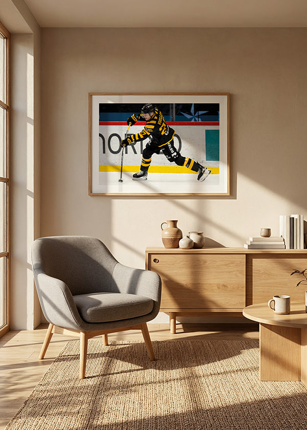 Poster Oskar Vuollet Skellefteå AIK 2025 crossfade
