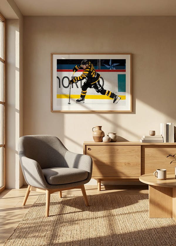 Poster Oskar Vuollet Skellefteå AIK 2025 crossfade
