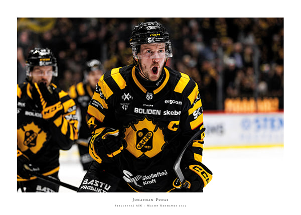 Poster Jonathan Pudas Skellefteå AIK 2025