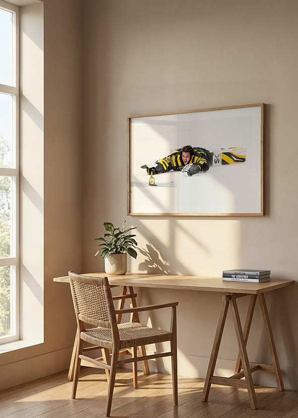 Poster Strauss Mann Skellefteå AIK 2025 No2 crossfade