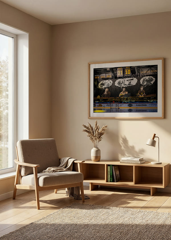 Poster Premiärtifo Skellefteå AIK 2025 crossfade