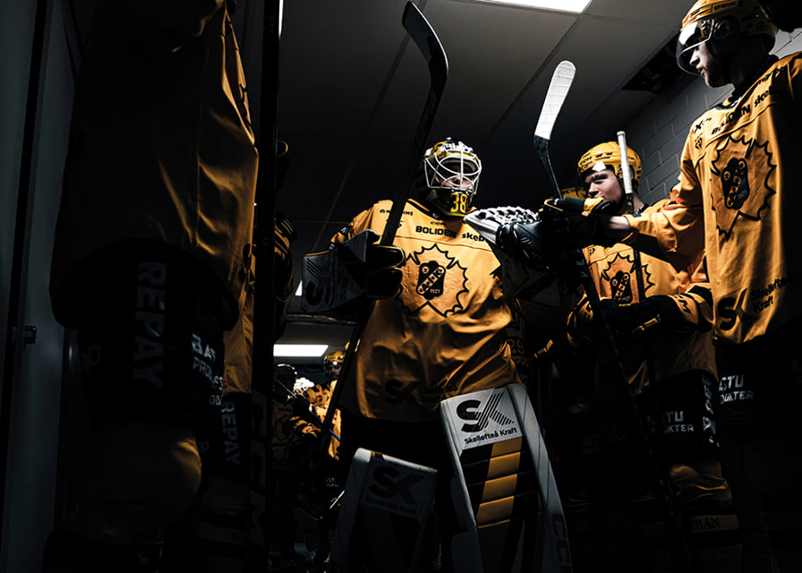 Strauss Mann Redo För Match Skellefteå AIK 2025 No1-12