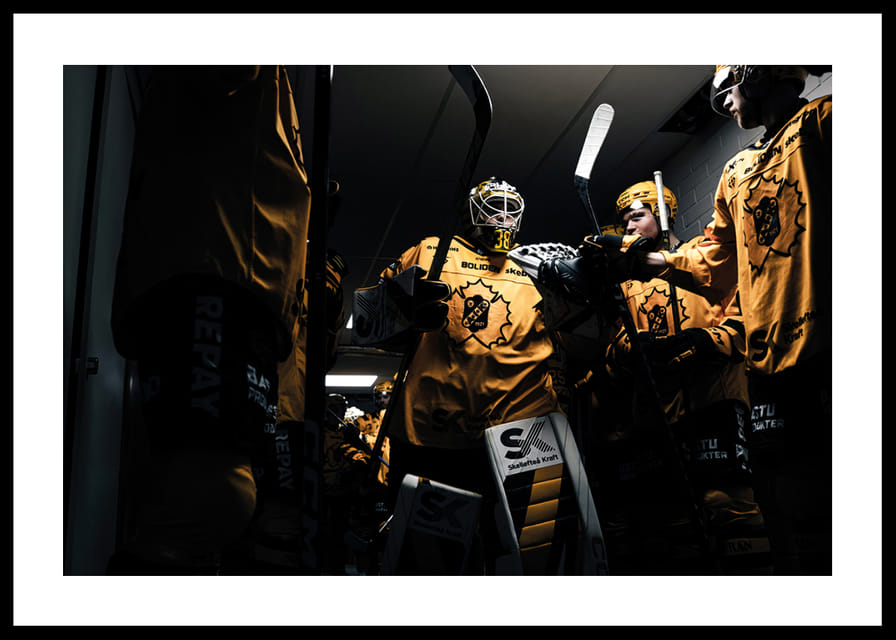 Strauss Mann Redo För Match Skellefteå AIK 2025 No1-12