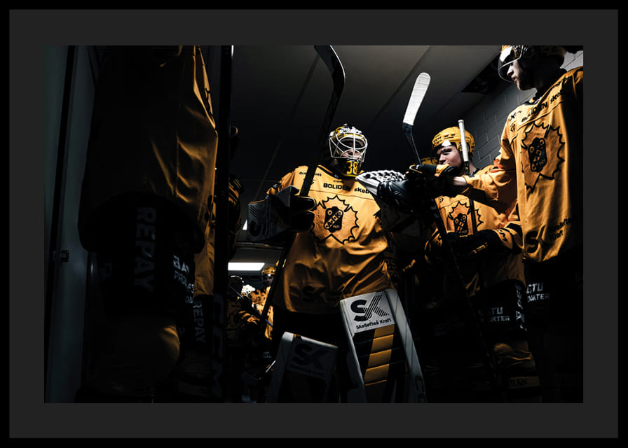 Strauss Mann Redo För Match Skellefteå AIK 2025 No1-12