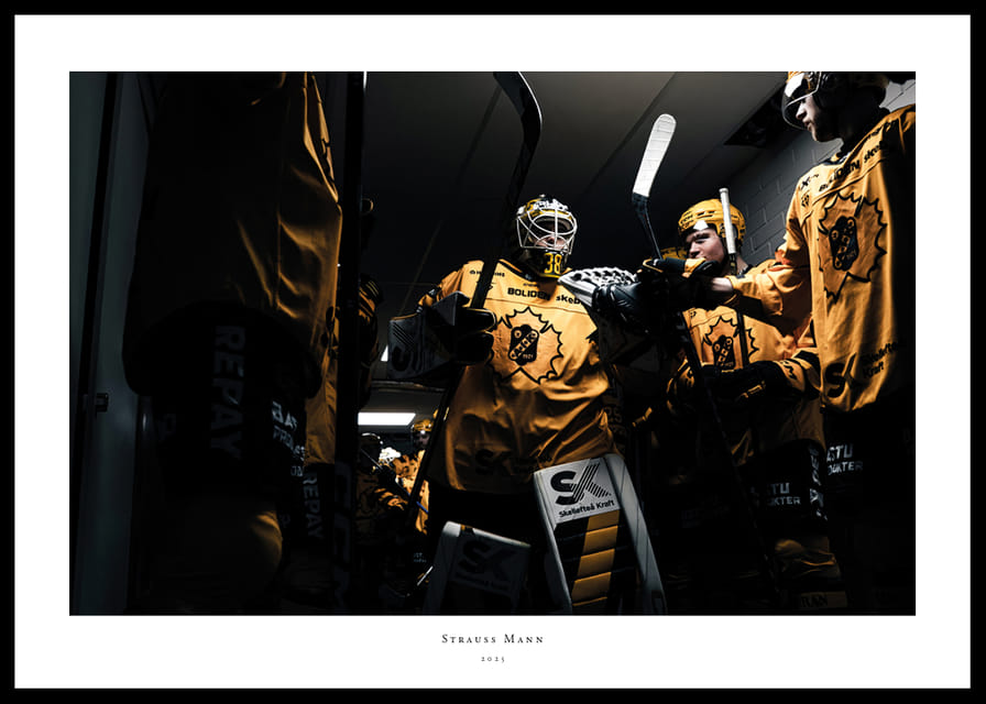 Strauss Mann Redo För Match Skellefteå AIK 2025 No1-12