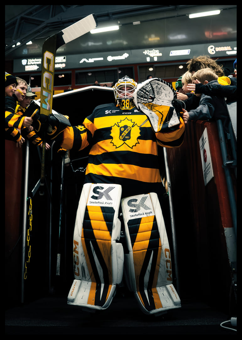 Strauss Mann Redo För Match Skellefteå AIK 2025 No2-12