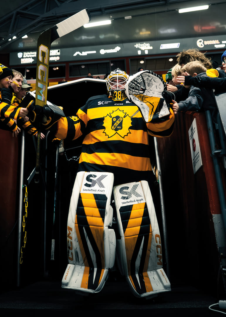 Strauss Mann Redo För Match Skellefteå AIK 2025 No2-12