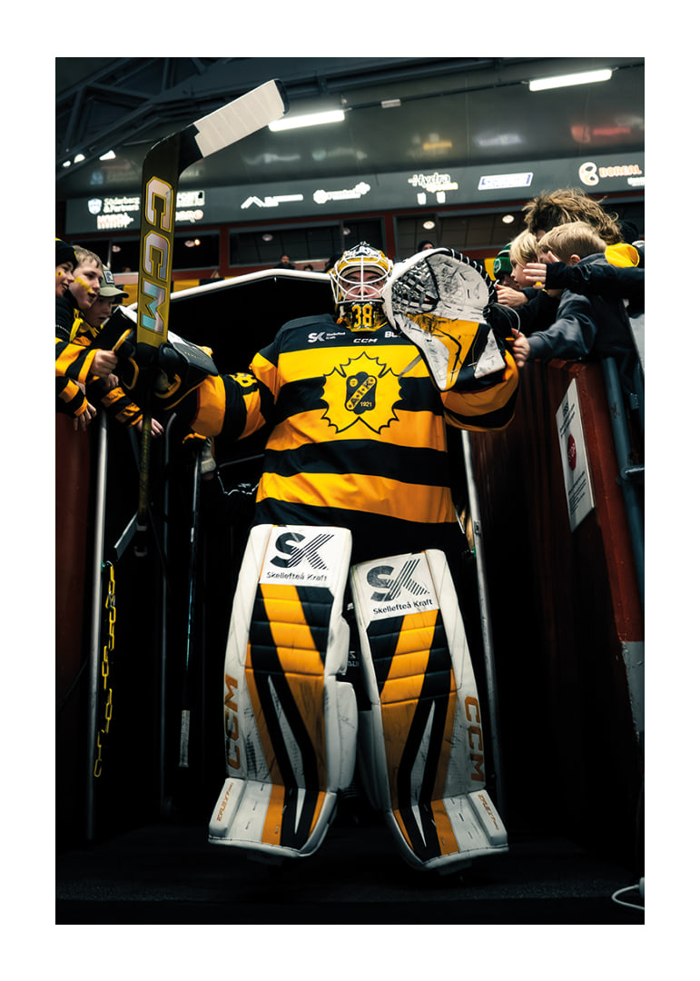 Strauss Mann Redo För Match Skellefteå AIK 2025 No2-12