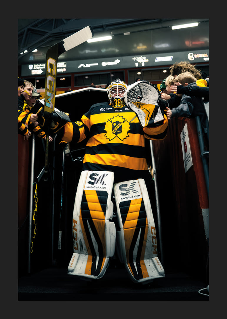 Strauss Mann Redo För Match Skellefteå AIK 2025 No2-12