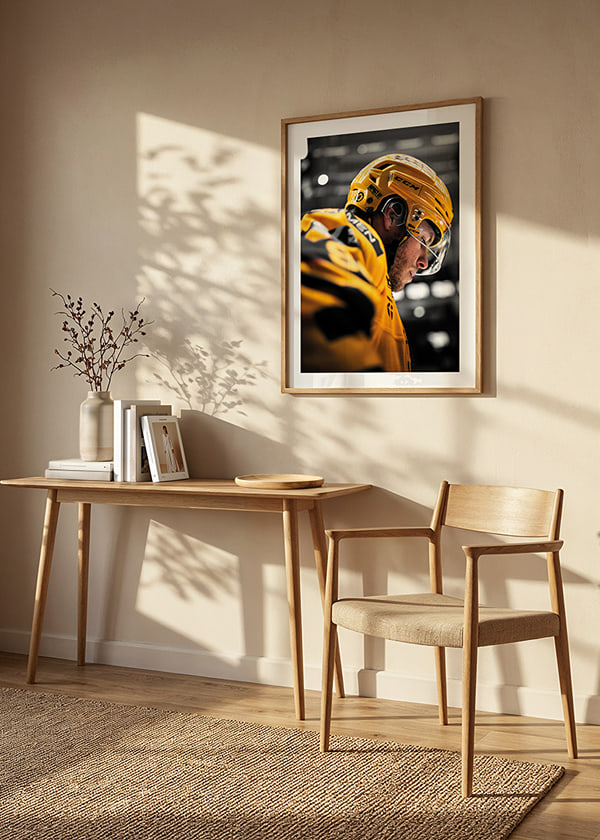Poster Rickard Hugg Närbild Skellefteå AIK 2025 crossfade