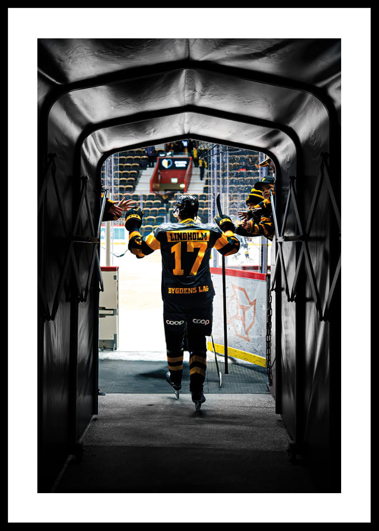 Pär Lindholm Redo För Match Skellefteå AIK 2025-12