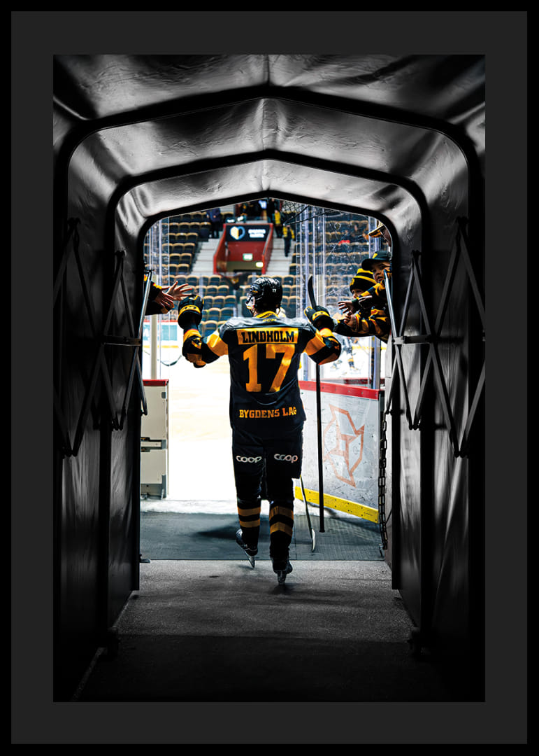 Pär Lindholm Redo För Match Skellefteå AIK 2025-12