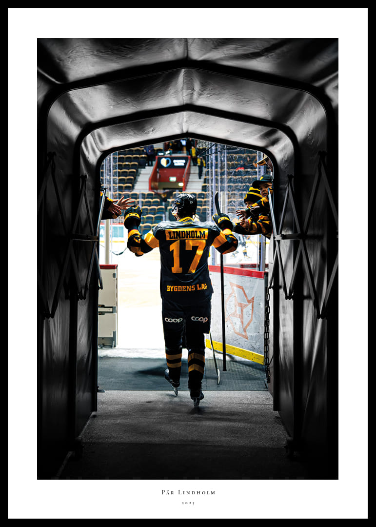 Pär Lindholm Redo För Match Skellefteå AIK 2025-12