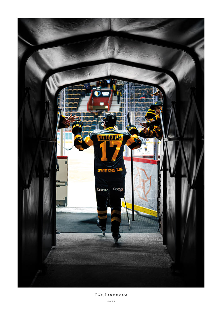 Pär Lindholm Redo För Match Skellefteå AIK 2025-12