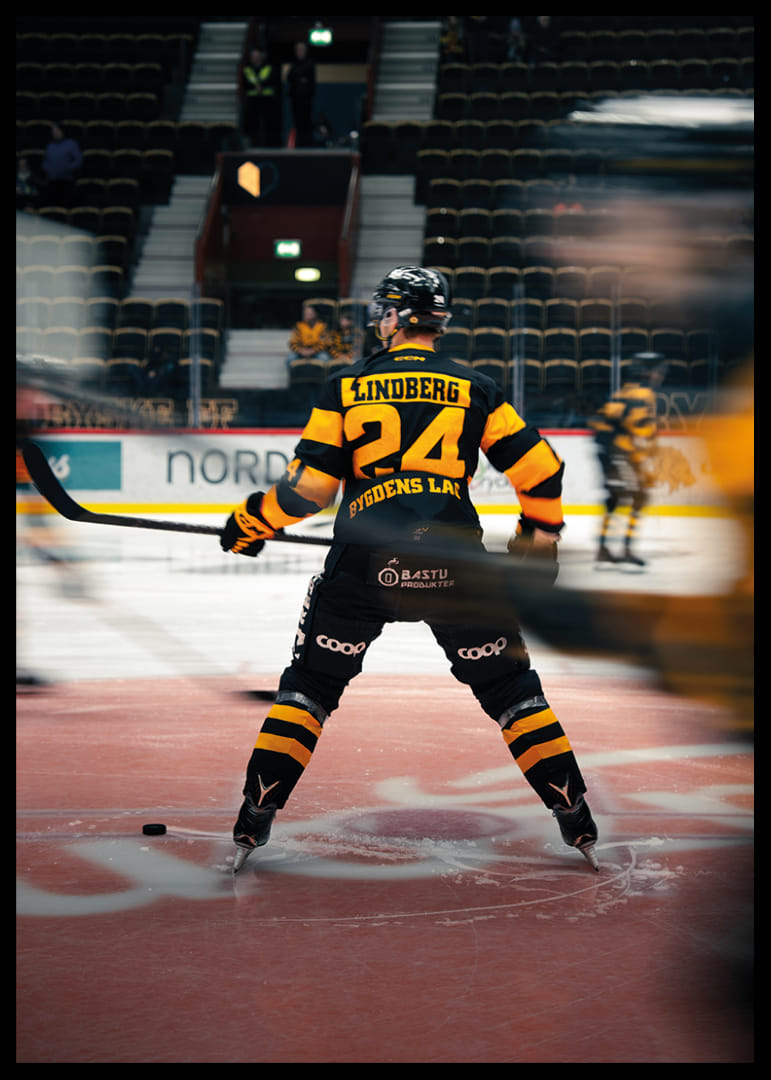 Oscar Lindberg På Isen Skellefteå AIK 2025-12