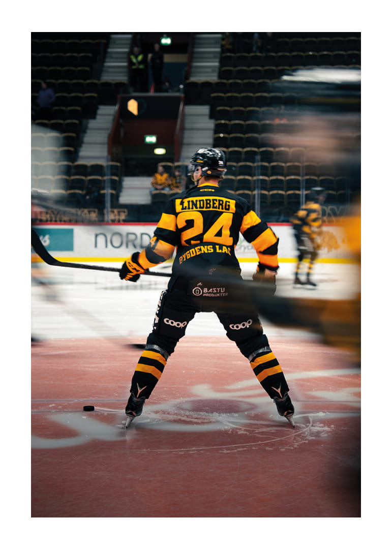 Oscar Lindberg På Isen Skellefteå AIK 2025-12