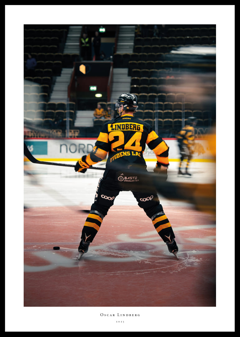 Oscar Lindberg På Isen Skellefteå AIK 2025-12