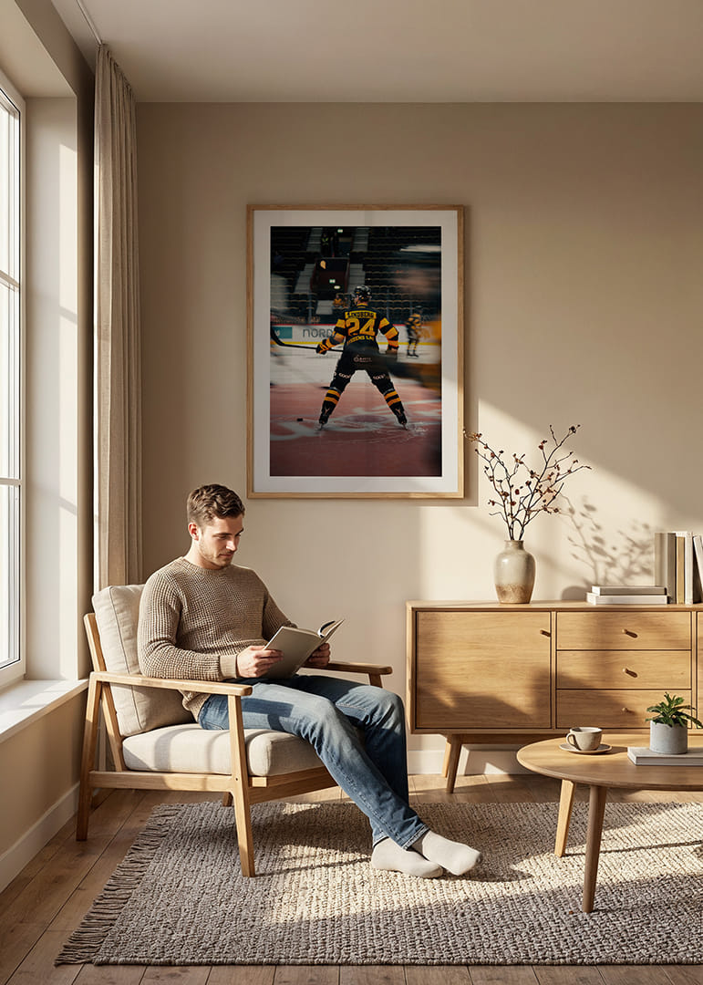 Oscar Lindberg På Isen Skellefteå AIK 2025-12