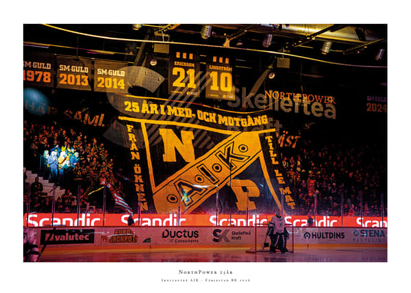Poster NorthPower 25år Skellefteå AIK 2026 No1