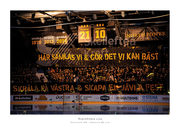 Poster NorthPower 25år Skellefteå AIK 2026 No2