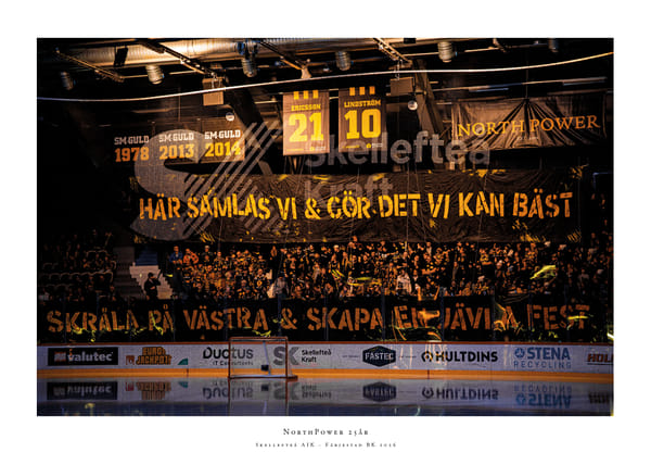 Poster NorthPower 25år Skellefteå AIK 2026 No2