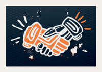 Lakers For Peace Handshake Non-Violence No1-3