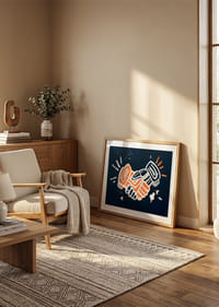 Lakers For Peace Handshake Non-Violence No1-8