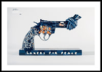 Lakers For Peace Knotted Gun Non-Violence No2-0