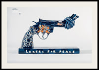 Lakers For Peace Knotted Gun Non-Violence No2-2