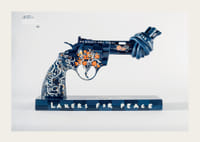 Lakers For Peace Knotted Gun Non-Violence No2-3