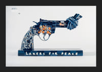 Lakers For Peace Knotted Gun Non-Violence No2-5