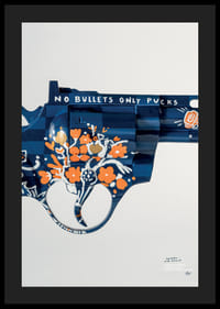 Lakers For Peace Knotted Gun Non-Violence No3-4