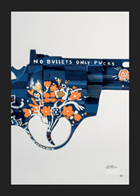 Lakers For Peace Knotted Gun Non-Violence No3-5