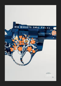 Lakers For Peace Knotted Gun Non-Violence No3-5
