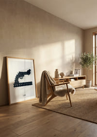 Lakers For Peace Knotted Gun Pucks Non-Violence No2-8