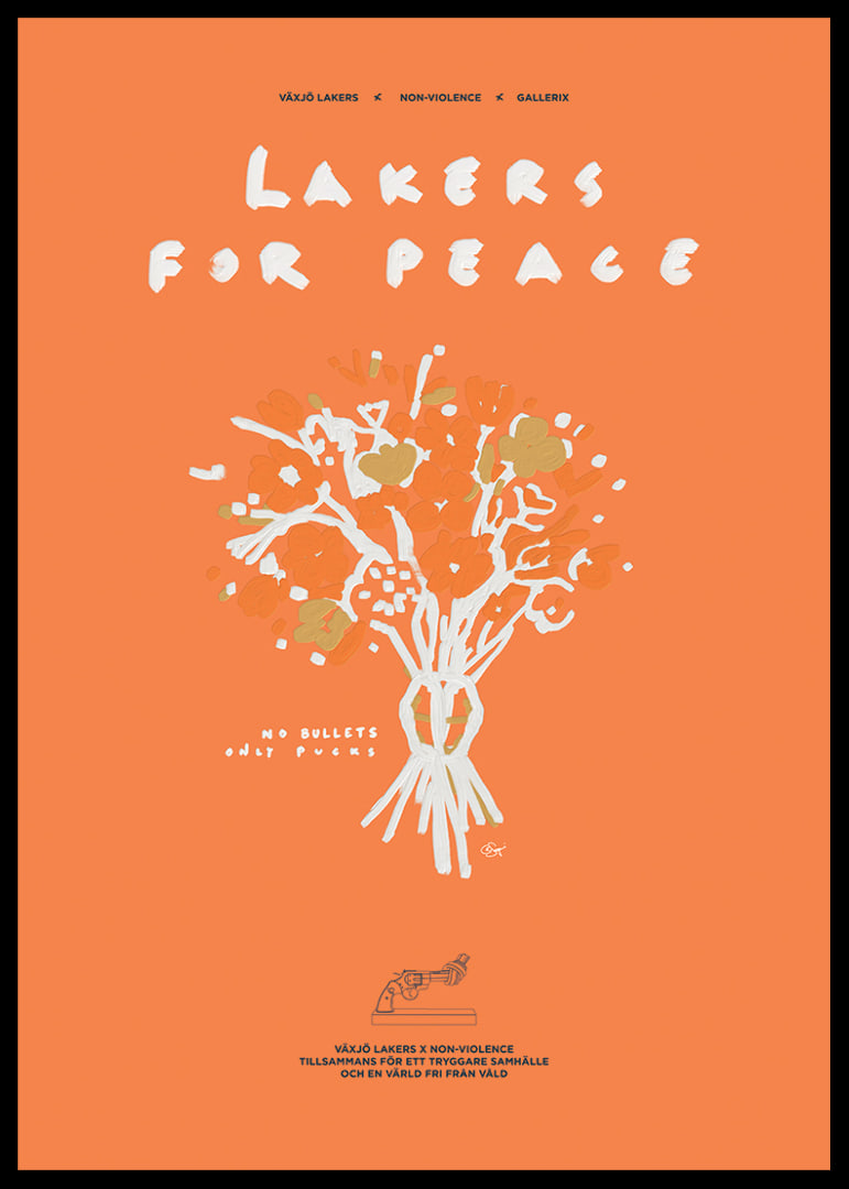 Lakers For Peace Flower Non-Violence-12