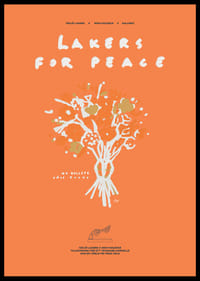 Lakers For Peace Flower Non-Violence-6