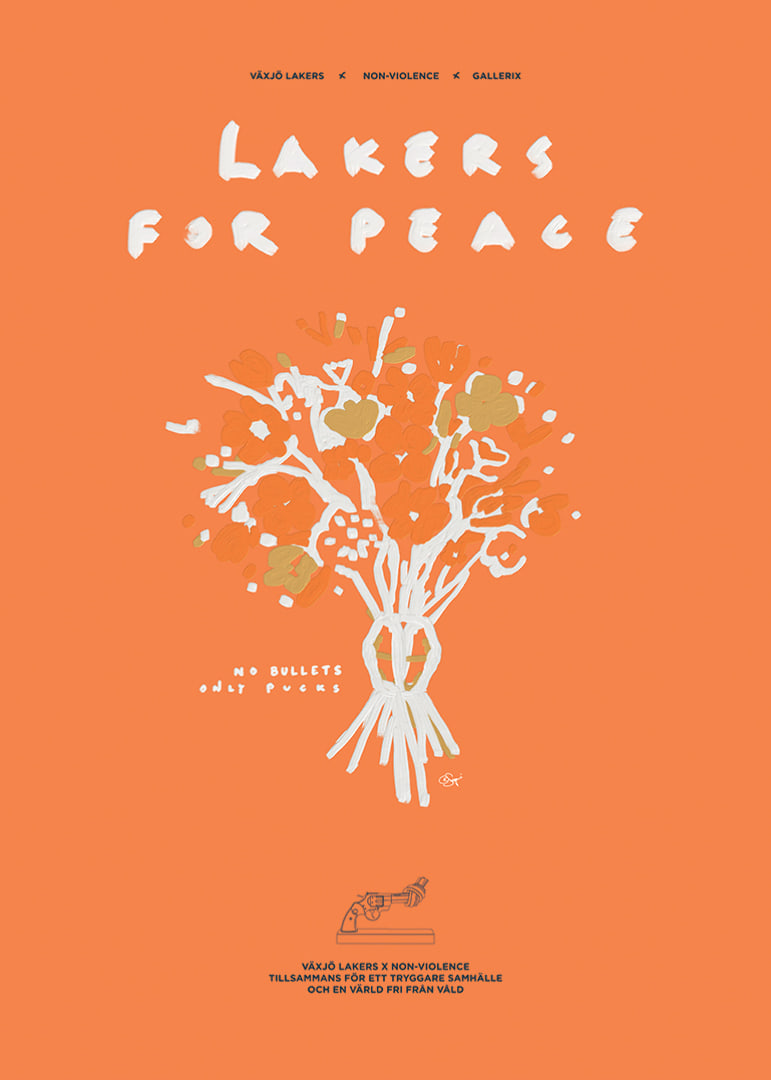 Lakers For Peace Flower Non-Violence-12
