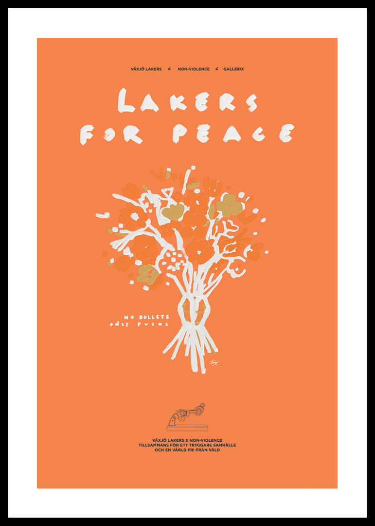 Lakers For Peace Flower Non-Violence-12