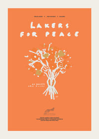 Lakers For Peace Flower Non-Violence-3