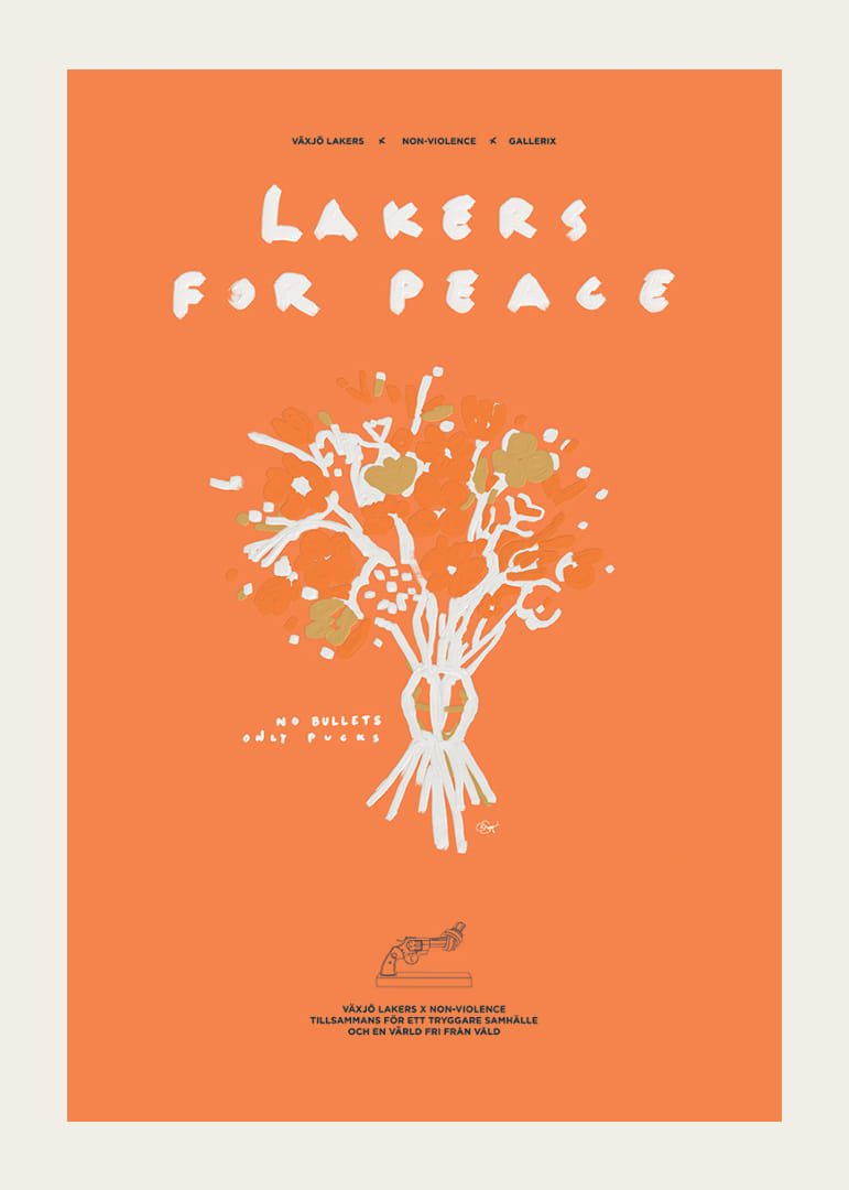 Lakers For Peace Flower Non-Violence-12
