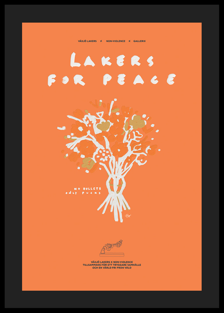 Lakers For Peace Flower Non-Violence-12