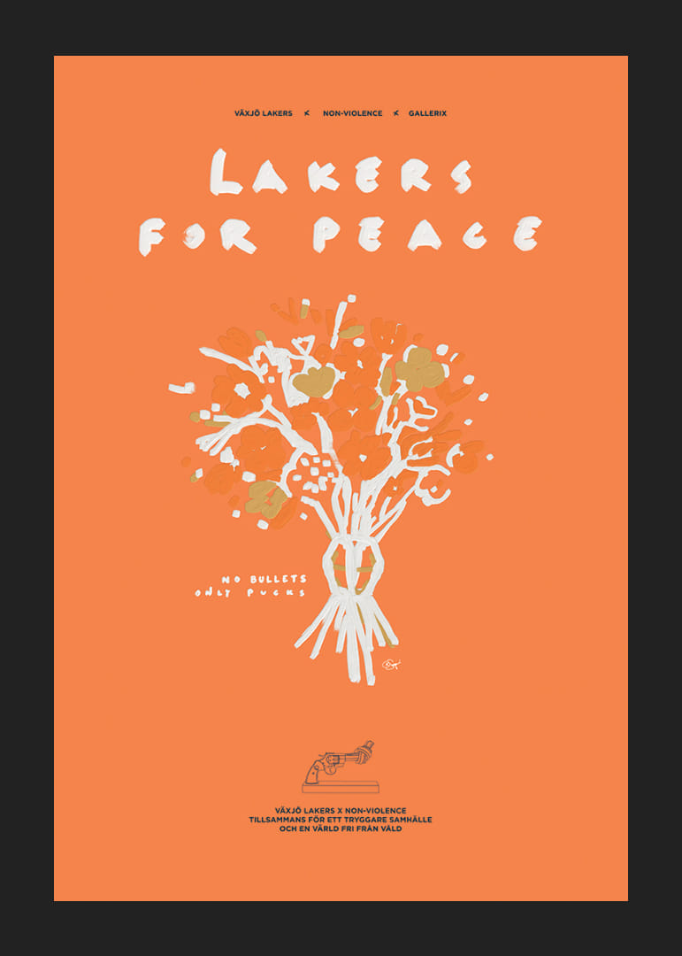 Lakers For Peace Flower Non-Violence-12