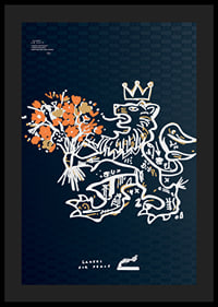Lakers For Peace Lion Non-Violence No2-4
